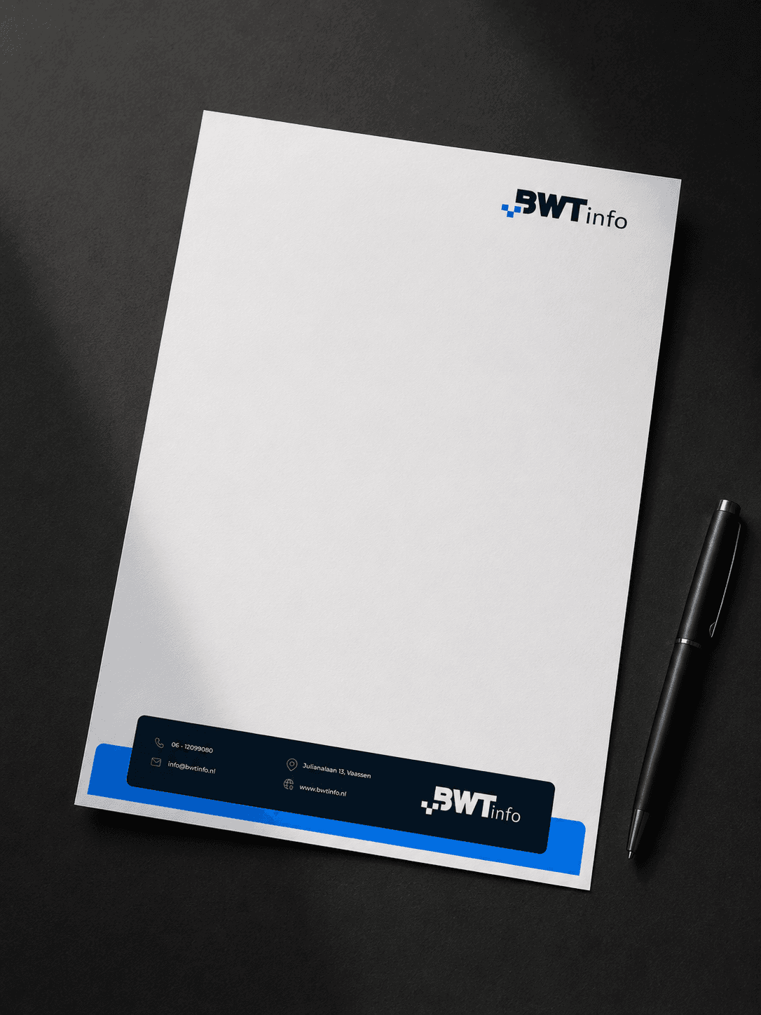 BWT Info letterhead