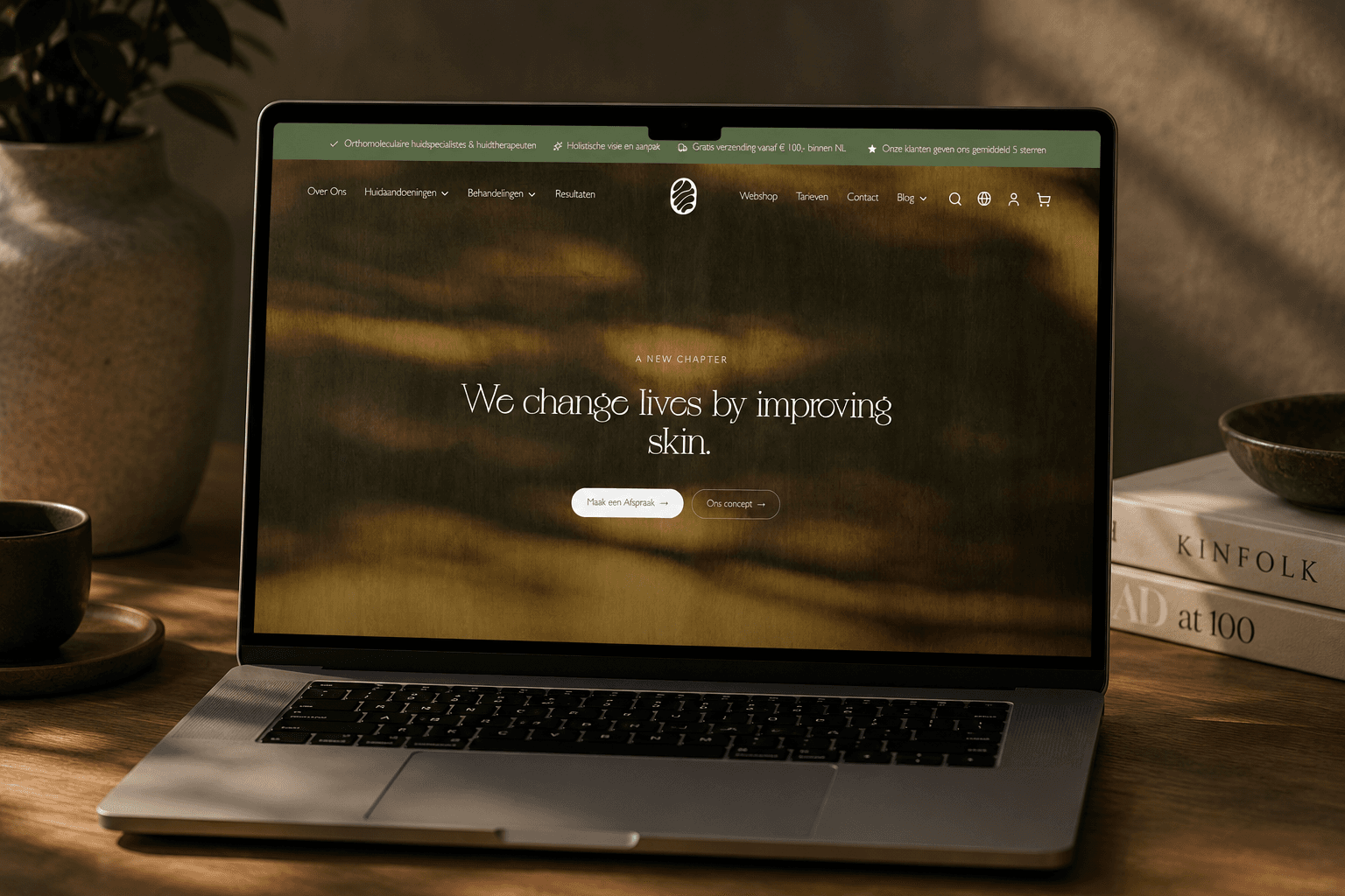 NovaSkin homepage